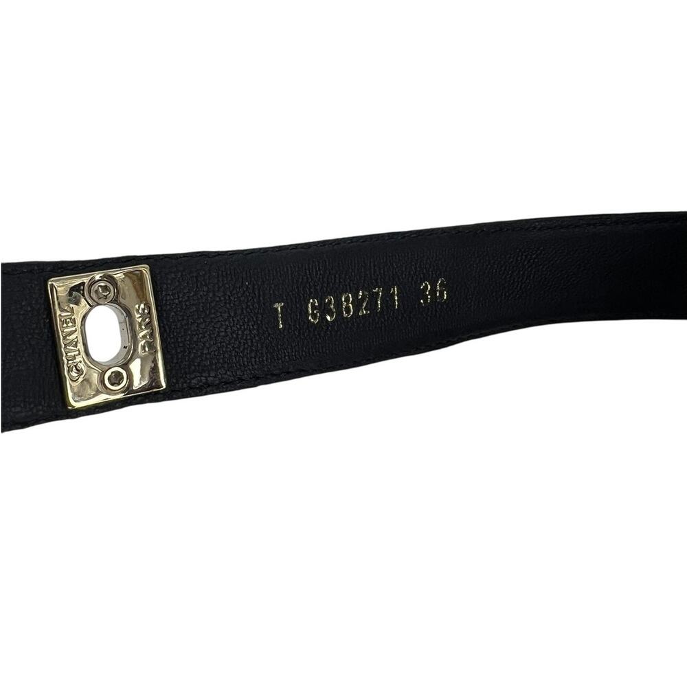 Chanel 21A Black Shearling CC Turn Clasp Quilt Cork Mules - Picture 13 of 14